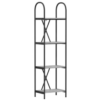 Regal Grau Sonoma 40 x 30 x 146 cm Holzwerkstoff