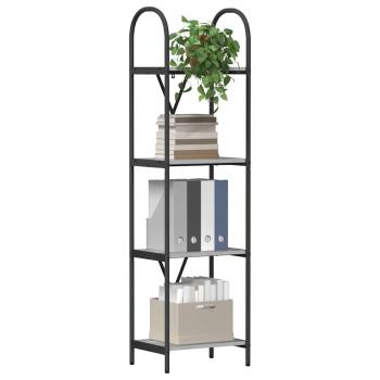 Regal Grau Sonoma 40 x 30 x 146 cm Holzwerkstoff
