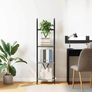 Regal Grau Sonoma 40 x 30 x 146 cm Holzwerkstoff