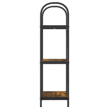 Regal Räuchereiche 40 x 30 x 109 cm Holzwerkstoff