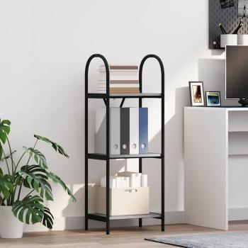 ARDEBO.de - Regal Grau Sonoma 40 x 30 x 109 cm Holzwerkstoff