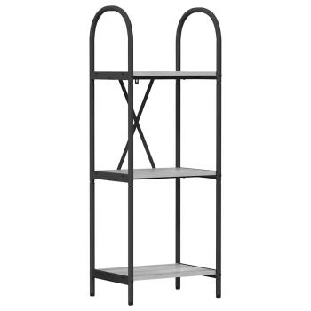 Regal Grau Sonoma 40 x 30 x 109 cm Holzwerkstoff