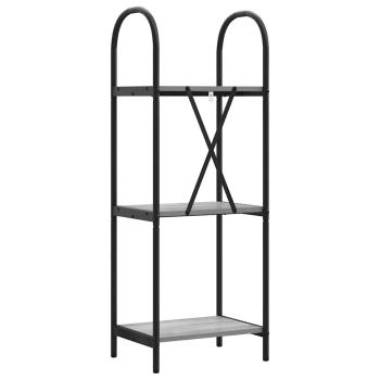 Regal Grau Sonoma 40 x 30 x 109 cm Holzwerkstoff