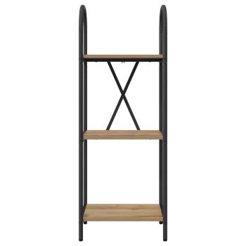 Regal Eiche handwerklich 40 x 30 x 109 cm Holzwerkstoff