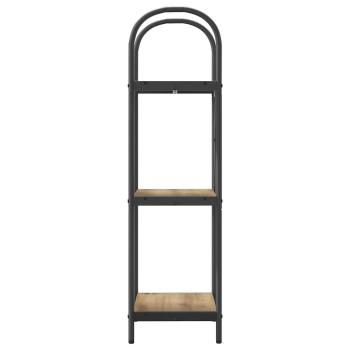 Regal Eiche handwerklich 40 x 30 x 109 cm Holzwerkstoff