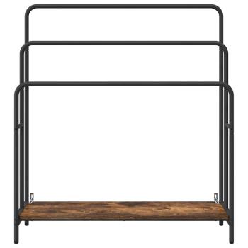 Kleiderständer Räuchereiche 90 x 30 x 100,5 cm Holzwerkstoff