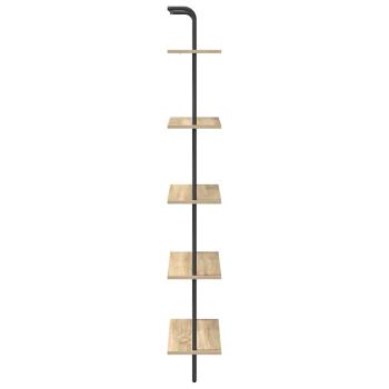 Regal Sonoma Eiche 60 x 24 x 168 cm Holzwerkstoff