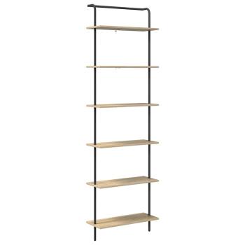 Regal Sonoma Eiche 60 x 24 x 203 cm Holzwerkstoff
