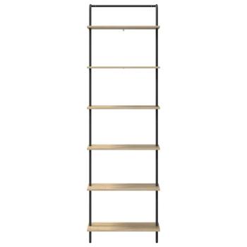 Regal Sonoma Eiche 60 x 24 x 203 cm Holzwerkstoff