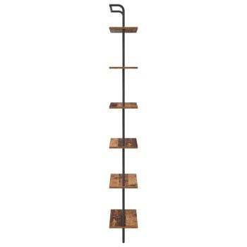 Regal Altholz 60 x 24 x 203 cm Holzwerkstoff