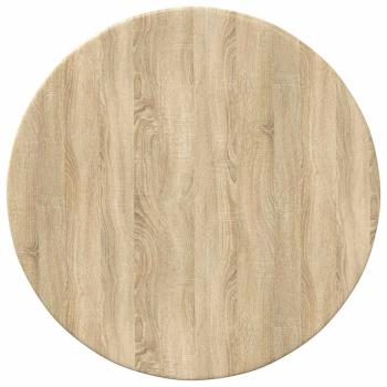 Tischplatte Sonoma Eiche 40 x 40 x 1.5 cm Holzwerkstoff