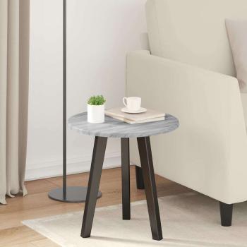 ARDEBO.de - Tischplatte Grau Sonoma 40 x 40 x 1.5 cm Holzwerkstoff