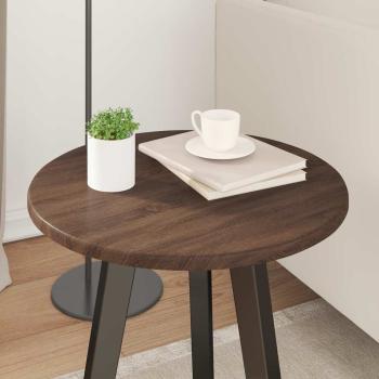 Tischplatte Braune Eiche 40 x 40 x 1.5 cm Holzwerkstoff