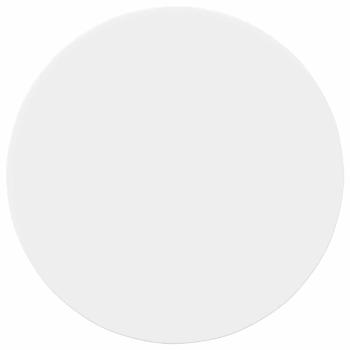 Tischplatte Weiß 60 x 60 x 1.5 cm Holzwerkstoff