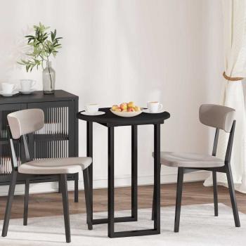 ARDEBO.de - Tischplatte Schwarz 60 x 60 x 1.5 cm Holzwerkstoff