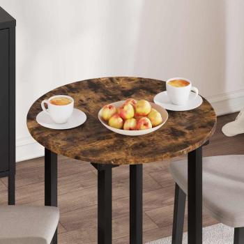 Tischplatte Räuchereiche 60 x 60 x 1.5 cm Holzwerkstoff