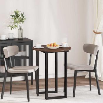 ARDEBO.de - Tischplatte Braune Eiche 60 x 60 x 1.5 cm Holzwerkstoff