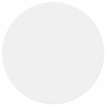 Tischplatte Weiß 70 x 70 x 1.5 cm Holzwerkstoff