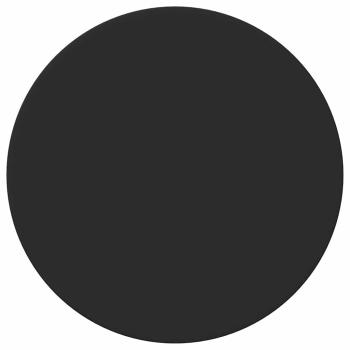 Tischplatte Schwarz 70 x 70 x 1.5 cm Holzwerkstoff