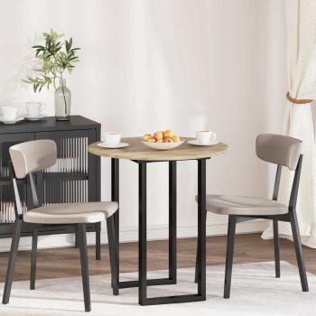 ARDEBO.de - Tischplatte Sonoma Eiche 70 x 70 x 1.5 cm Holzwerkstoff