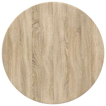Tischplatte Sonoma Eiche 70 x 70 x 1.5 cm Holzwerkstoff