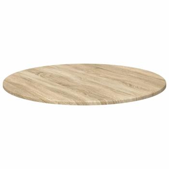 Tischplatte Sonoma Eiche 70 x 70 x 1.5 cm Holzwerkstoff