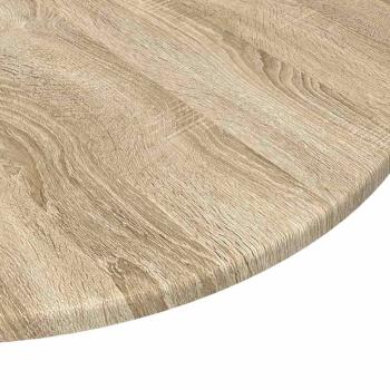 Tischplatte Sonoma Eiche 70 x 70 x 1.5 cm Holzwerkstoff