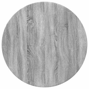Tischplatte Grau Sonoma 70 x 70 x 1.5 cm Holzwerkstoff
