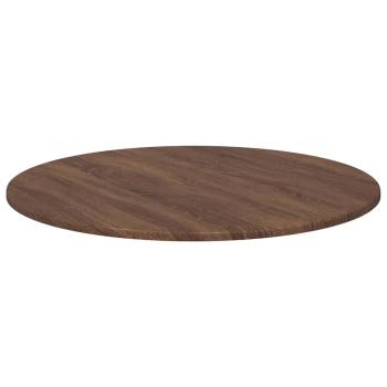 Tischplatte Braune Eiche 70 x 70 x 1.5 cm Holzwerkstoff