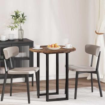 ARDEBO.de - Tischplatte Altholz 70 x 70 x 1.5 cm Holzwerkstoff