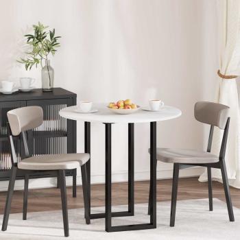 ARDEBO.de - Tischplatte Weiß 80 x 80 x 1.5 cm Holzwerkstoff