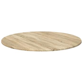 Tischplatte Sonoma Eiche 80 x 80 x 1.5 cm Holzwerkstoff