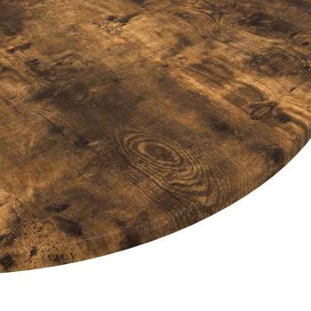 Tischplatte Räuchereiche 80 x 80 x 1.5 cm Holzwerkstoff