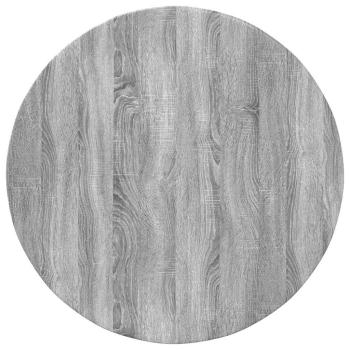 Tischplatte Grau Sonoma 80 x 80 x 1.5 cm Holzwerkstoff
