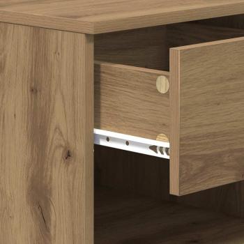 Bettschrank 2 pcs Eiche handwerklich 40 x 39 x 40 cm