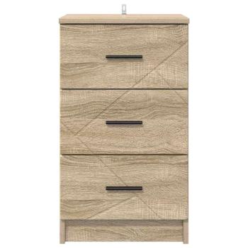 Nachttisch Sonoma Eiche 38 x 38 x 66 cm Holzwerkstoff
