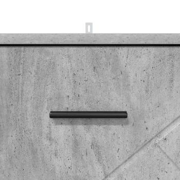 Nachttisch Betongrau 38 x 38 x 66 cm Holzwerkstoff