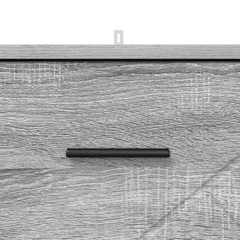 Nachttisch Grau Sonoma 38 x 38 x 66 cm Holzwerkstoff