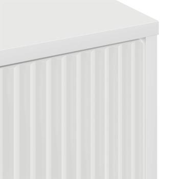 Couchtisch Weiß 90 x 49 x 46 cm Holzwerkstoff