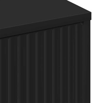 Couchtisch Schwarz 90 x 49 x 46 cm Holzwerkstoff