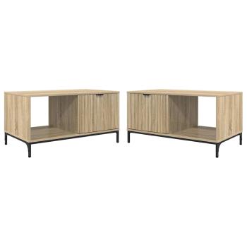 Couchtisch Sonoma Eiche 90 x 49 x 46 cm Holzwerkstoff