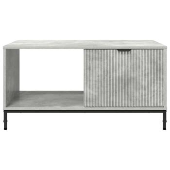 Couchtisch Betongrau 90 x 49 x 46 cm Holzwerkstoff