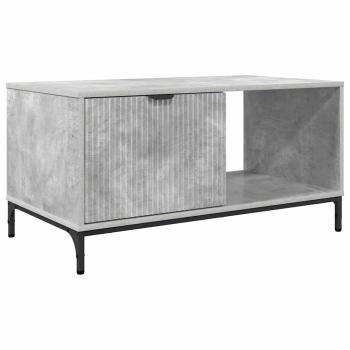 Couchtisch Betongrau 90 x 49 x 46 cm Holzwerkstoff