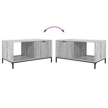 Couchtisch Grau Sonoma 90 x 49 x 46 cm Holzwerkstoff