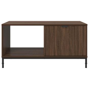 Couchtisch Braune Eiche 90 x 49 x 46 cm Holzwerkstoff