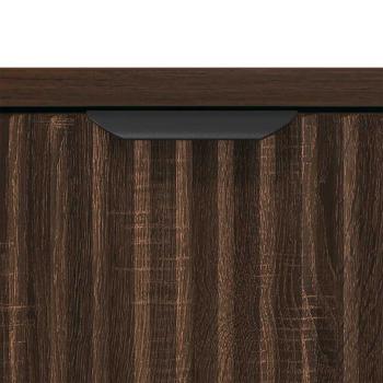 Couchtisch Braune Eiche 90 x 49 x 46 cm Holzwerkstoff