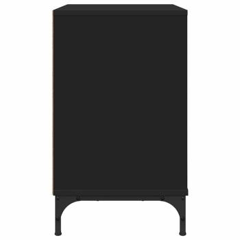 Nachttisch Schwarz 63,5 x 36 x 61 cm Holzwerkstoff