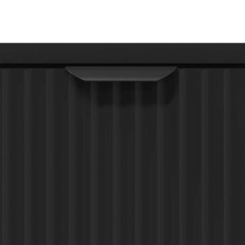 Nachttisch Schwarz 63,5 x 36 x 61 cm Holzwerkstoff