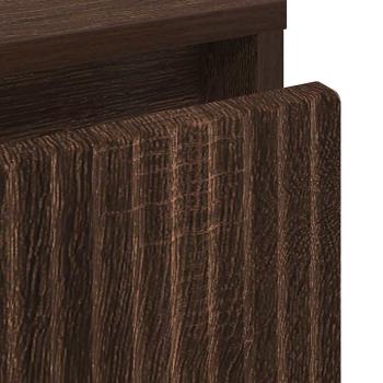 Nachttisch Braune Eiche 63,5 x 36 x 61 cm Holzwerkstoff