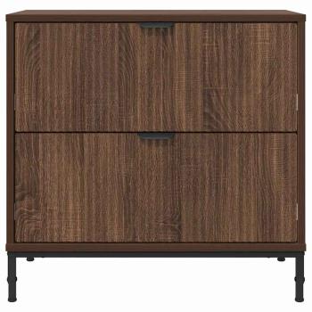 Nachttisch Braune Eiche 63,5 x 36 x 61 cm Holzwerkstoff